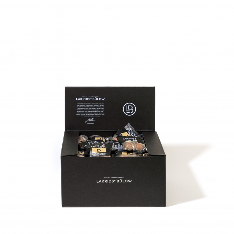 Lakrids by Bülow Box of Mini D Salt & karamel | 2 stk. (60 poser)